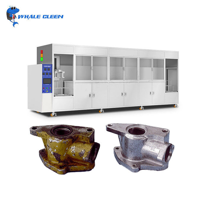 Muti-Tank Industrial Ultrasonic Cleaner Automatic Vacuum Ultrasonic Parts Cleaner Manufacturer