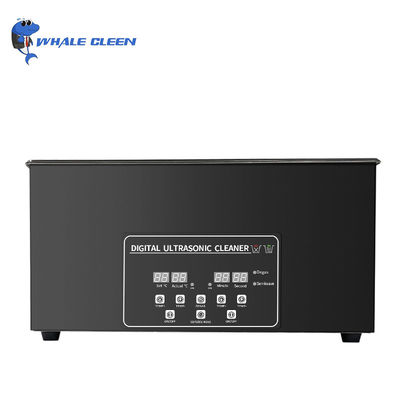 Il comando digitale ultrasonico nero del pulitore da 20 litri 420W Semiwave degassa la macchina di pulizia