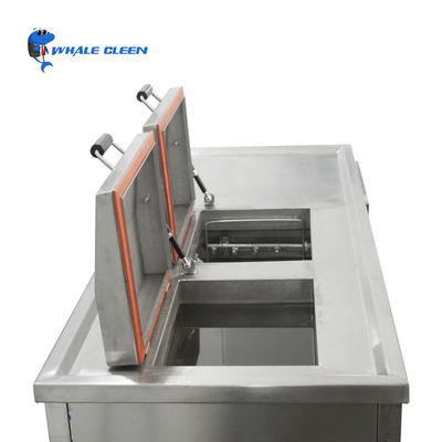 Pulitore ad ultrasuoni industriale 380V 3 fasi 264L per rimuovere polvere di olio grasso ruggine