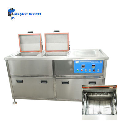 Pulitore ad ultrasuoni industriale a due slot 53L 0-900W Potenza regolabile